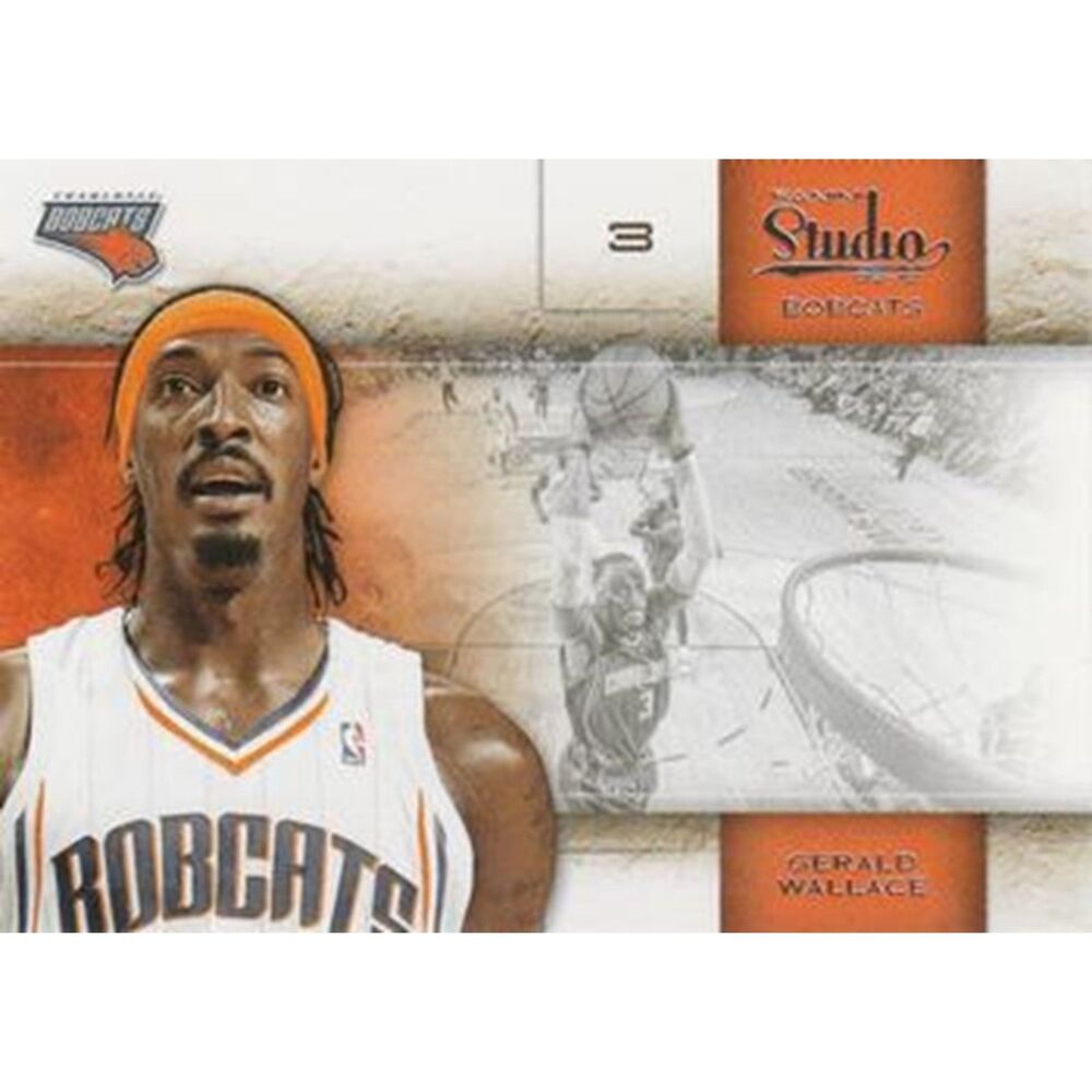 2009 Studio Basketball Card - #83 Gerald Wallace